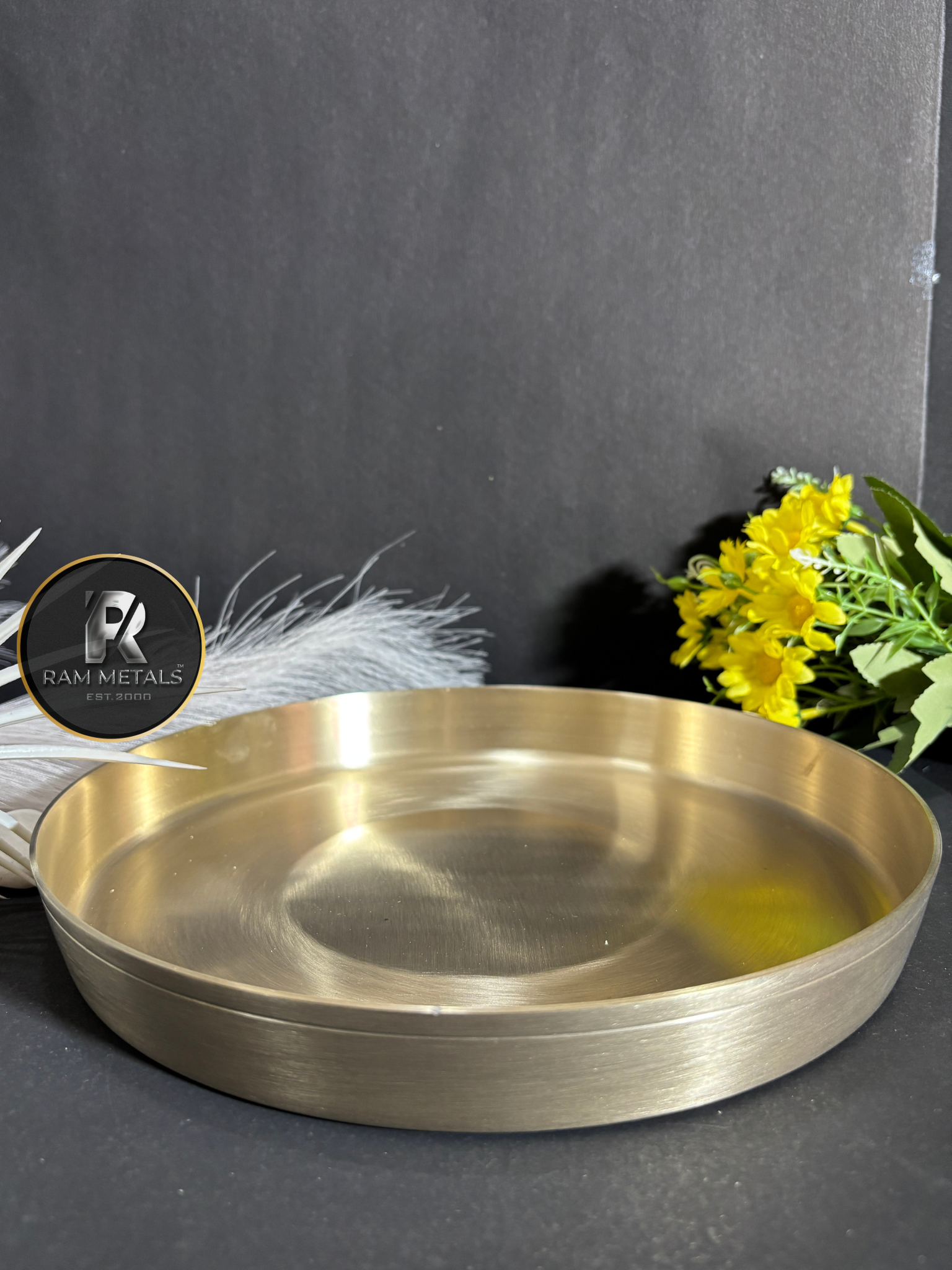 Premium Bronze Thali - Handcrafted Kansa Dinner Thali Manufacturer in India